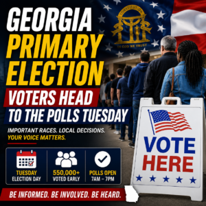 Georgia Voters Head to the Polls in High-Stakes Primary Election ...